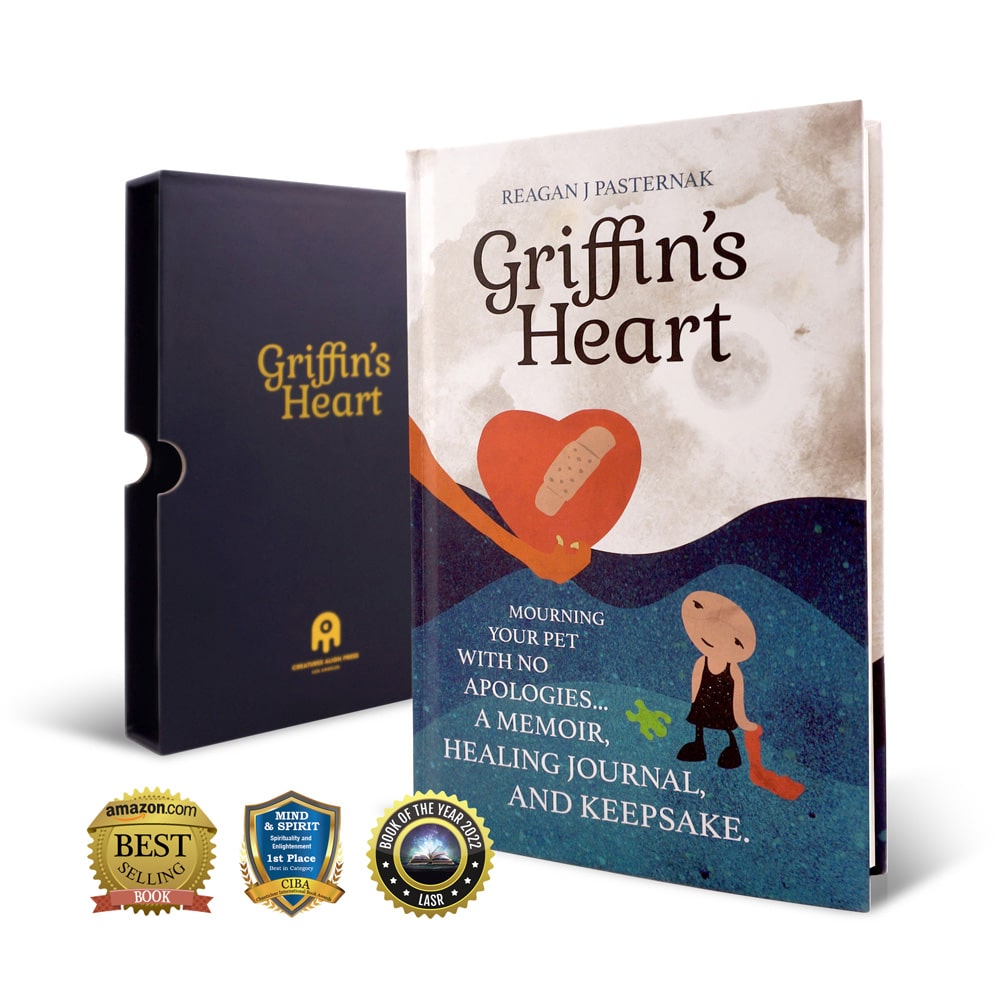 griffin's heart: mourning your pet with no apologies | pet loss book & gift