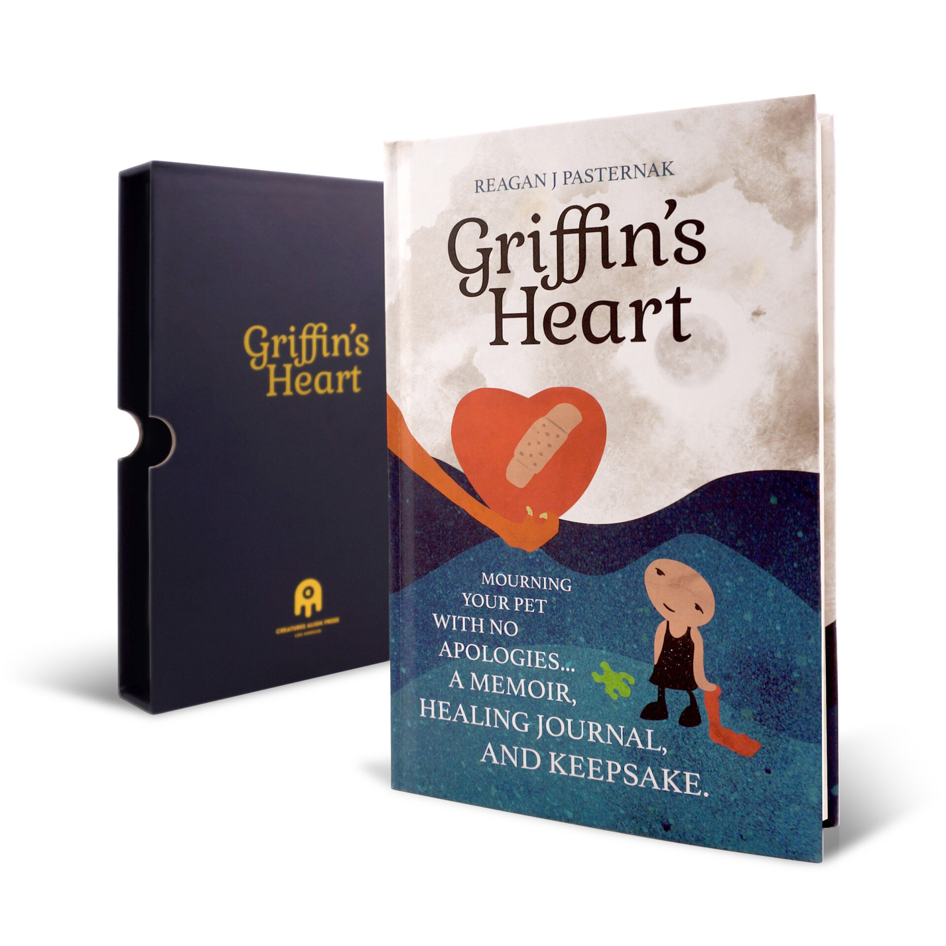 Griffin's Heart: Mourning Your Pet with No Apologies | A Memoir, Healing Journal, and Keepsake | Pet Loss Gift